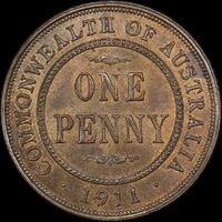 1911 Penny good EF