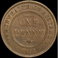 1911 Penny Very Fine