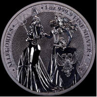 Germania Mint 2019 1oz Silver Round Britannia & Germania