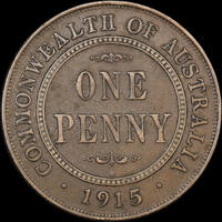 1915-H Penny Very Fine