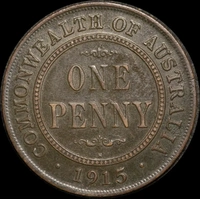 1915-H Penny Very Fine