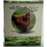 Tuvalu 2011 Silver 1oz Proof Coin Wildlife in Need Orangutan