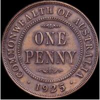 1925 Penny Extremely Fine