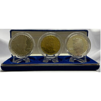 Marshall Islands 3 Coin Commemorative Set Elvis Presley