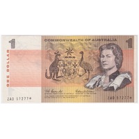 1966 $1 Note Star Note Coombs/Wilson R71S good VF