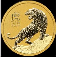 2022 Gold 1/4oz Specimen Coin Lunar Tiger