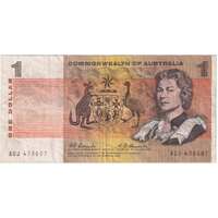 1968 $1 Note Coombs/Randall R72 Very Fine