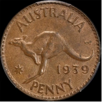 1939 Penny Uncirculated (PCGS MS62BN)
