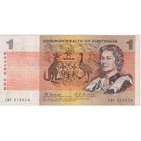 1968 $1 Note Star Note Coombs/Randall R72SF Very Fine