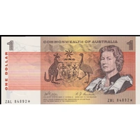 1969 $1 Note Star Note Phillips/Randall R73S Uncirculated