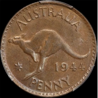 1944-Y Penny Uncirculated (PCGS MS62BN)