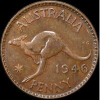 1946 Penny Good Fine