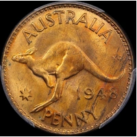 1948 Penny Choice Unc (PCGS MS64RD)