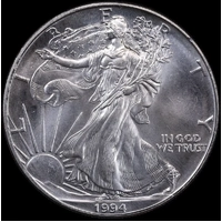 United States 1994 Silver 1oz Liberty Eagle Unc