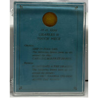 Johnson Matthey 1974 18ct Gold Reproduction Charles II Touch Piece