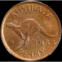 1955-Y Penny Choice Unc (PCGS MS64BN)