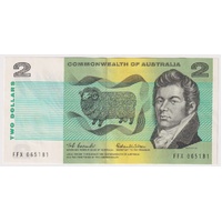 1966 $2 Note Broken Metallic Thread Error Coombs/Wilson R81 Uncirculated