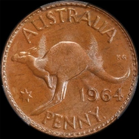 1964-Y Penny Choice Unc (PCGS MS64BN)