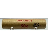 1984 One Cent RAM Mint Roll (Heads/Tails)