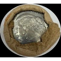 1981 50 Cent Mint Roll Charles and Diana Heads/Tails