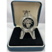 United Kingdom 1984 Silver Proof 1 Pound Scotland