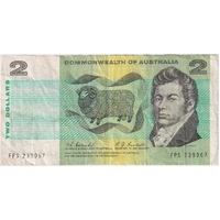 1968 $2 Note Coombs/Randall FPS Last Prefix R82L Very Fine