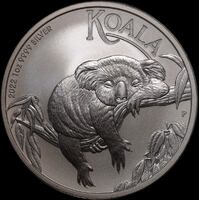 2022 Silver 1oz Uncirculated Coin Koala