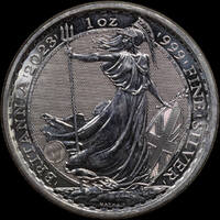 Great Britain 2023 Silver 2 Pounds Britannia Uncirculated