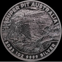 2023 Silver 1oz Uncirculated Coin - Super Pit 