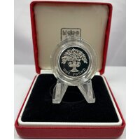United Kingdom 1987 Silver Proof Piedfort  1 Pound England