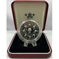 United Kingdom 1993 Silver Proof Crown Coronation 40th Anniversary