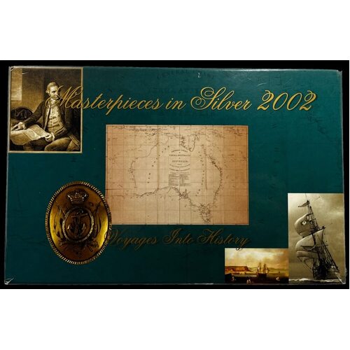 2002 Masterpieces in Silver Voyages Into History - Damaged Packaging