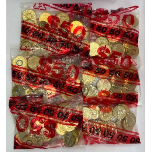 2016 Coloured 2 Dollar Coins Olympics Set of 6 Unopened Mint Bags