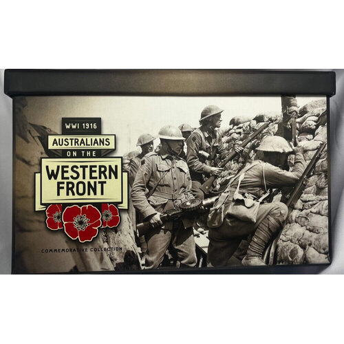 2016 Australians on The Western Front 5 Medallion Commemorative Collection