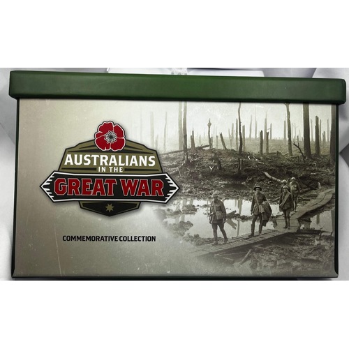 2017 Australians in The Great War 5 Medallion Commemorative Collection