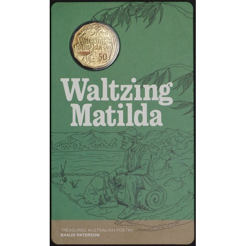 2020 50 Cent Uncirculated Coin Waltzing Matilda