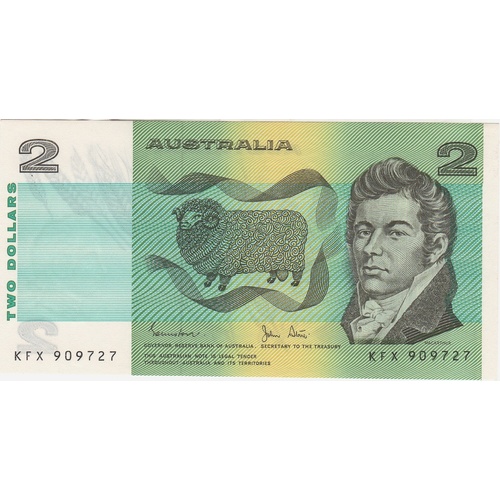 1983 $2 Note Johnston/Stone R88 Uncirculated