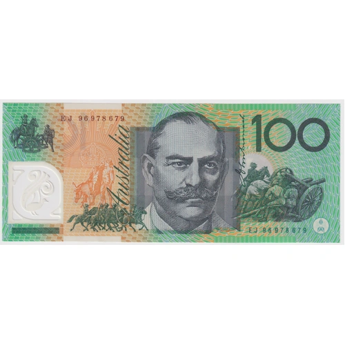 Australia 1996 $100 Fraser/Evans R616a Uncirculated
