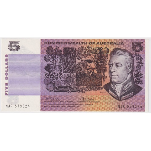 1972 $5 Note Commonwealth of Australia Phillips/Wheeler R204 Uncirculated