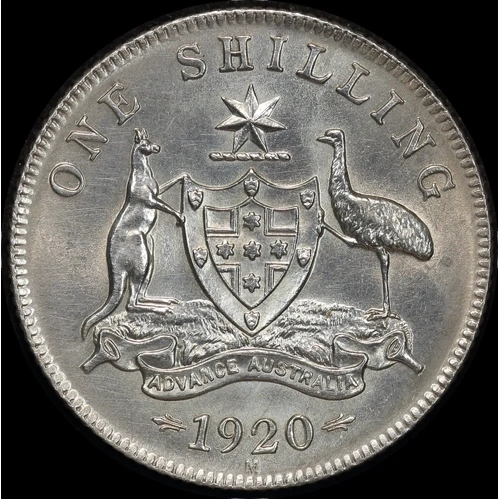 1920 Shilling Choice Unc