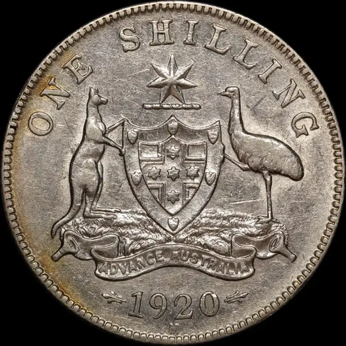 1920 Shilling good VF
