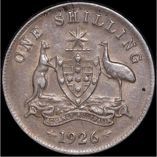 1926 Shilling Extremely Fine