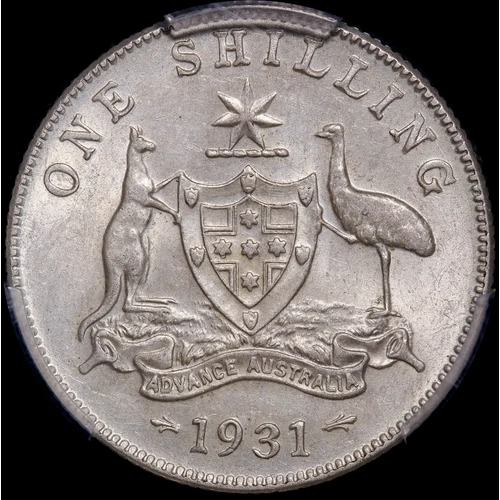 1931 Shilling Uncirculated (PCGS MS61)