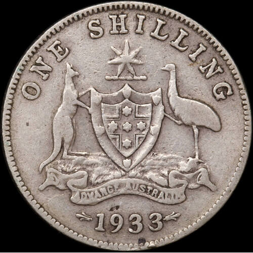 1933 Shilling Very Good