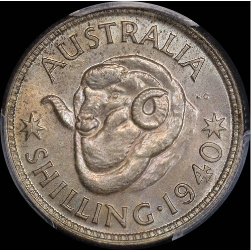 1940 Shilling Choice Unc (PCGS MS64)