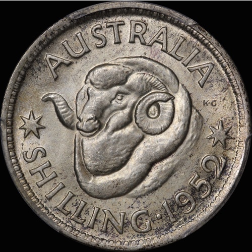 1952 Shilling Gem Unc (PCGS MS65)