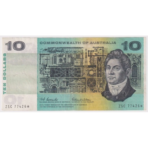 1966 $10 Note Star Note Coombs/Wilson R301S Fine