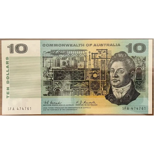 1967 $10 Note Coombs/Randall R302 PCGS Choice Unc 64