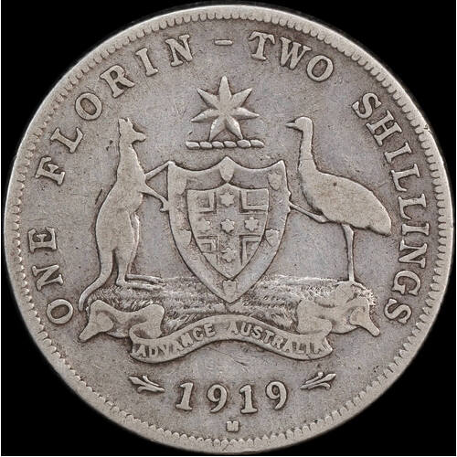 1919 Florin Very Good