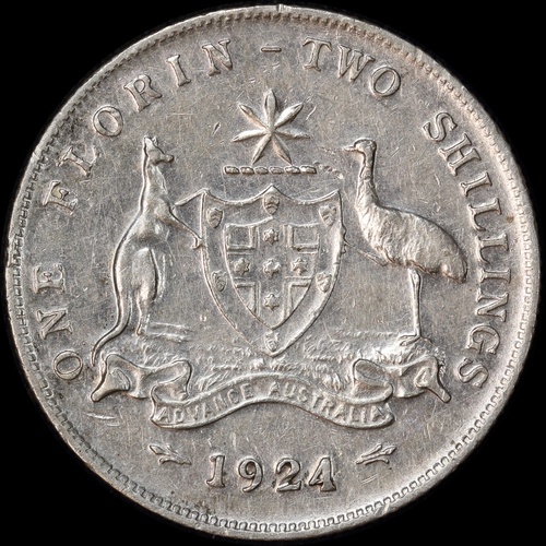 1924 Florin good VF